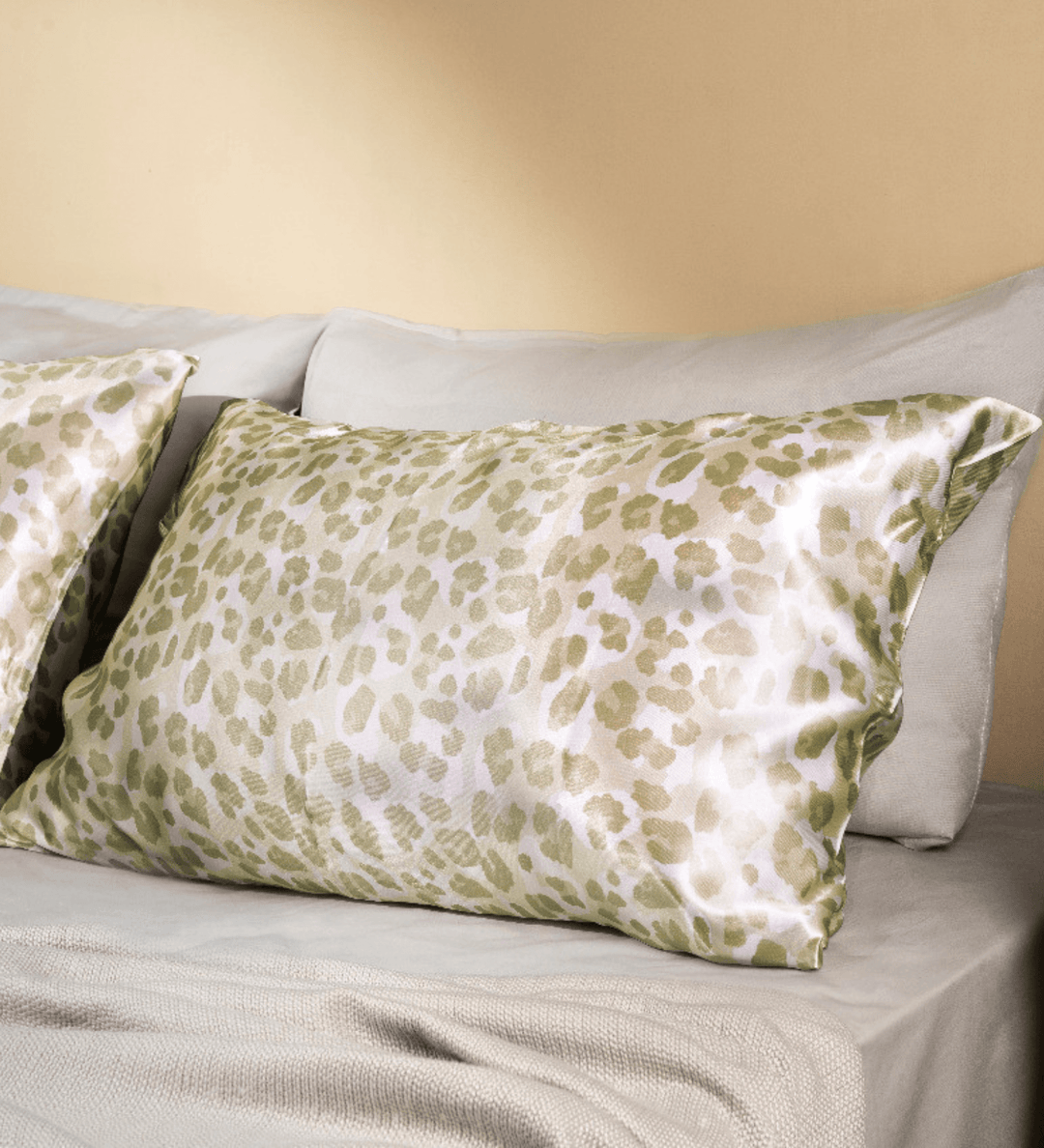 2 Satin Pillow Covers + 1 Satin Eye mask + 3 Satin Scrunchies (Satin Bundle)