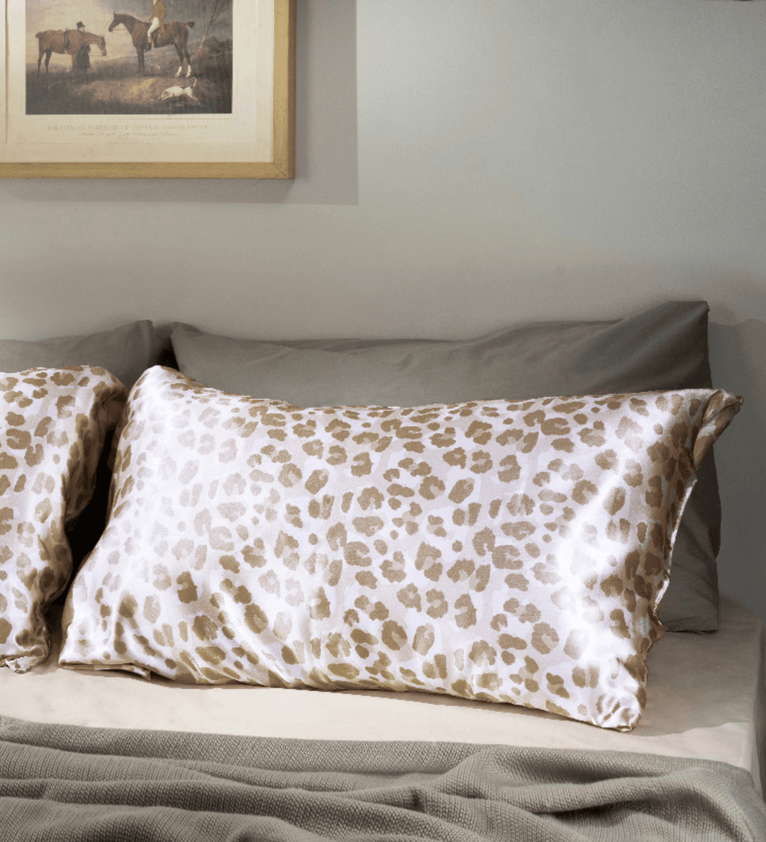 2 Satin Pillow Covers + 1 Satin Eye mask + 3 Satin Scrunchies (Satin Bundle)