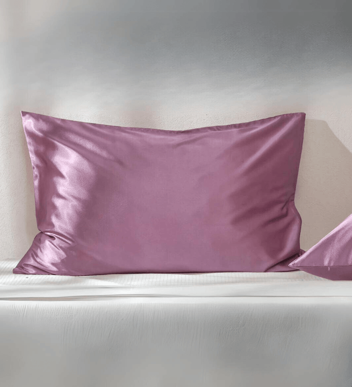 2 Satin Pillow Covers + 1 Satin Eye mask + 3 Satin Scrunchies (Satin Bundle)