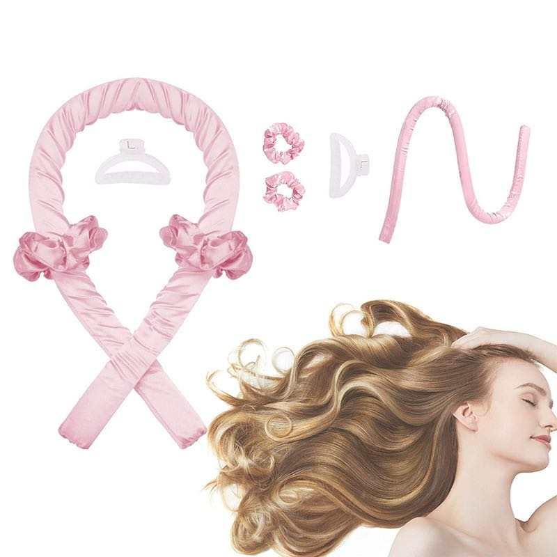 Satin Heatless Curling Set