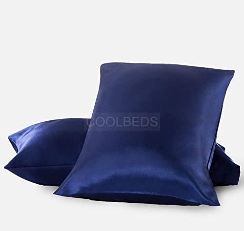 Satin Pillow Covers 2  with 3 Satin Scrunchies