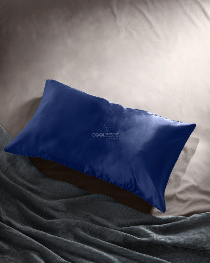 Satin Pillow Covers 2  with 3 Satin Scrunchies