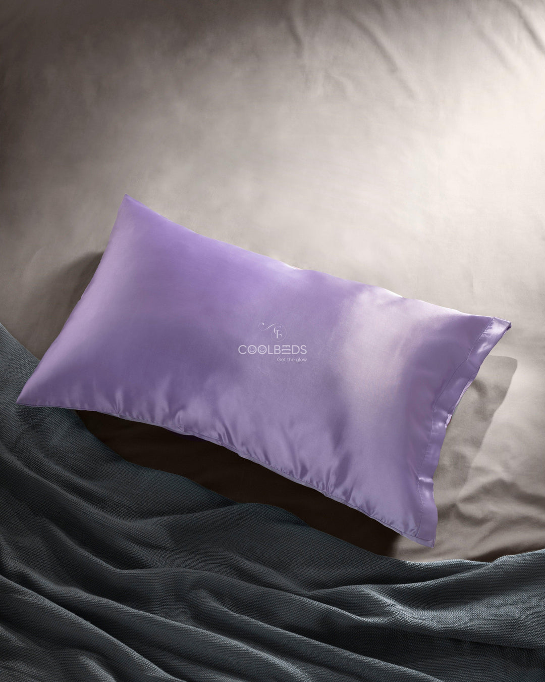Satin Pillow Covers 2  with 3 Satin Scrunchies
