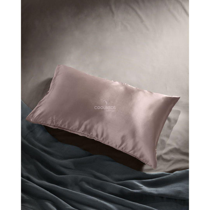 Satin Pillow Covers 2  with 3 Satin Scrunchies
