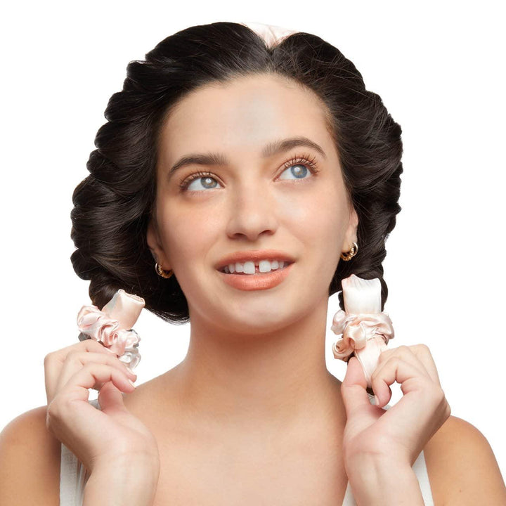 Satin Heatless Curling Set