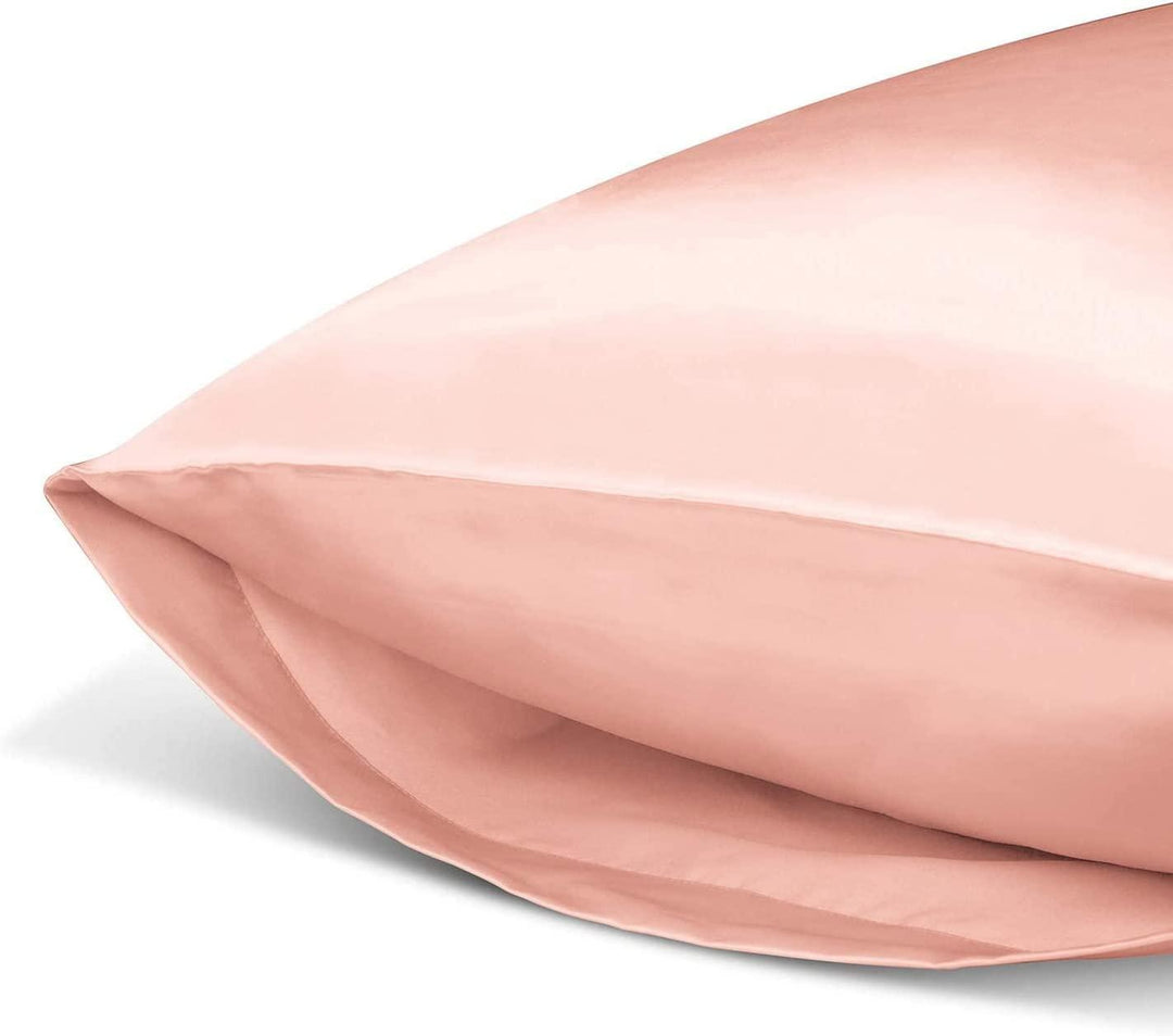 Satin Pillow Covers 2  with 3 Satin Scrunchies