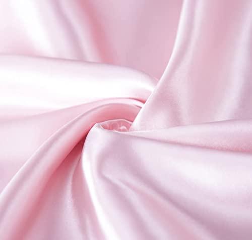 Satin Pillow Covers 2  with 3 Satin Scrunchies
