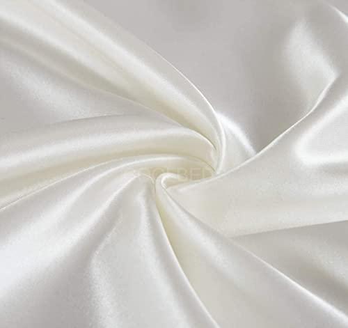 Satin Pillow Covers 2  with 3 Satin Scrunchies