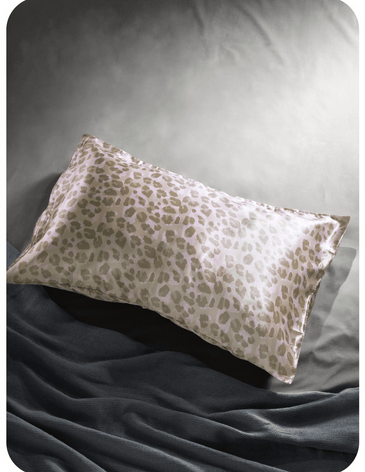 Satin Pillow Covers 2  with 3 Satin Scrunchies