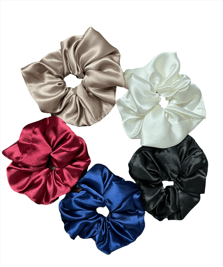 Satin Scrunchies 5pack