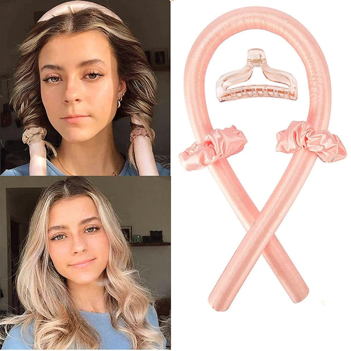Satin Heatless Curling Set