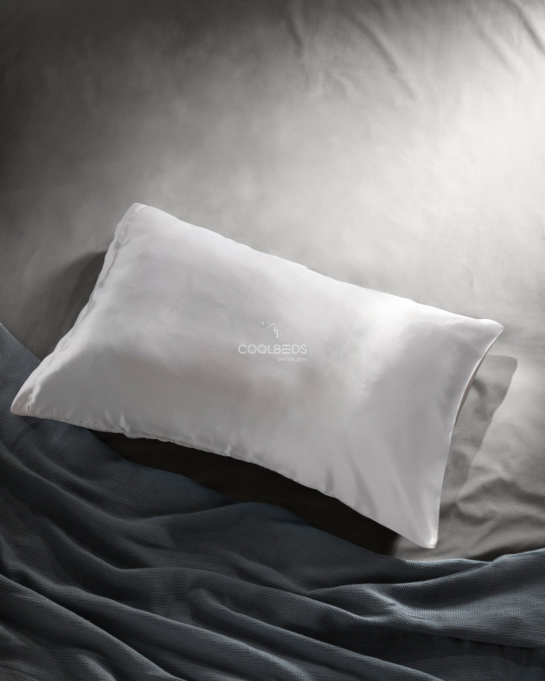 Satin Pillow Covers 2  with 3 Satin Scrunchies