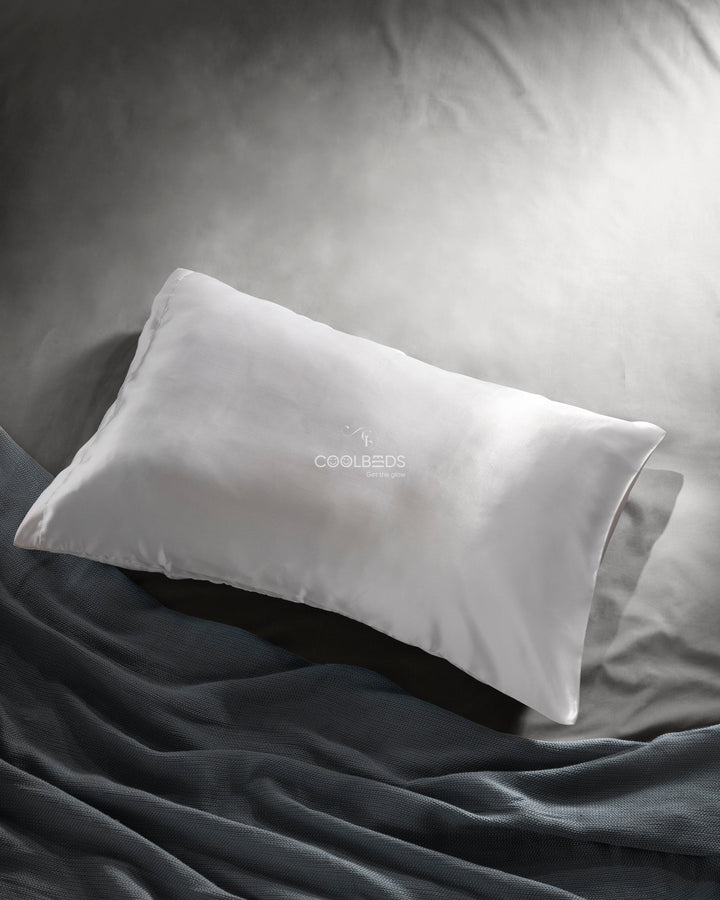 Satin Pillow Covers 2  with 3 Satin Scrunchies