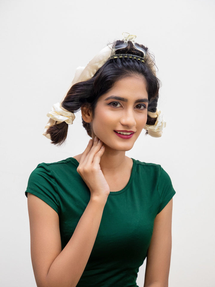 Satin Heatless Curling Set