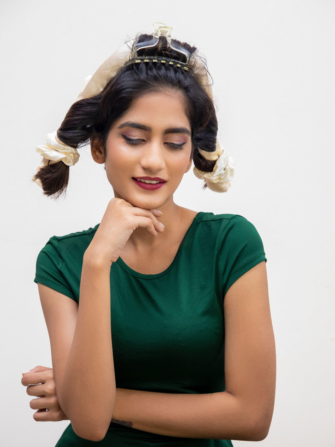Satin Heatless Curling Set