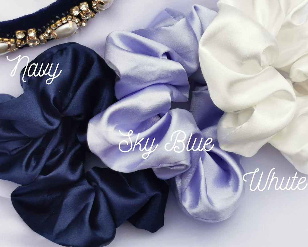 Satin Scrunchies 5pack