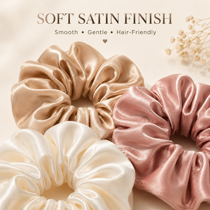 Silky Scrunchies 10 pack