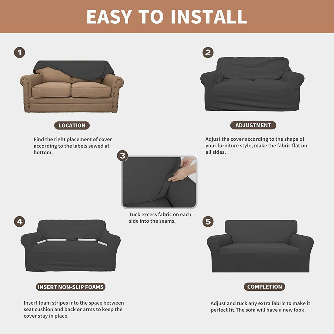 100% Waterproof  Elastic Sofa Cover