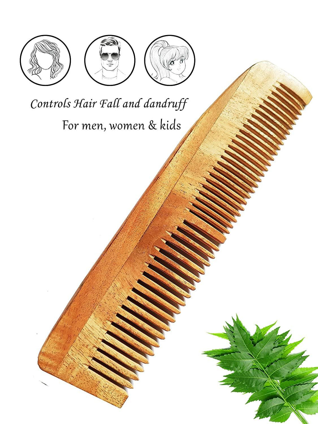 Organic Pure Neem Wood Comb